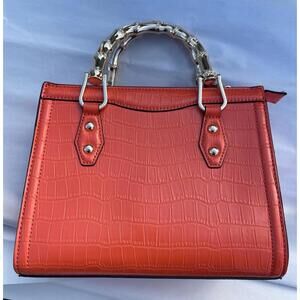 Aldo Orange Handbag With Shoulder Strap